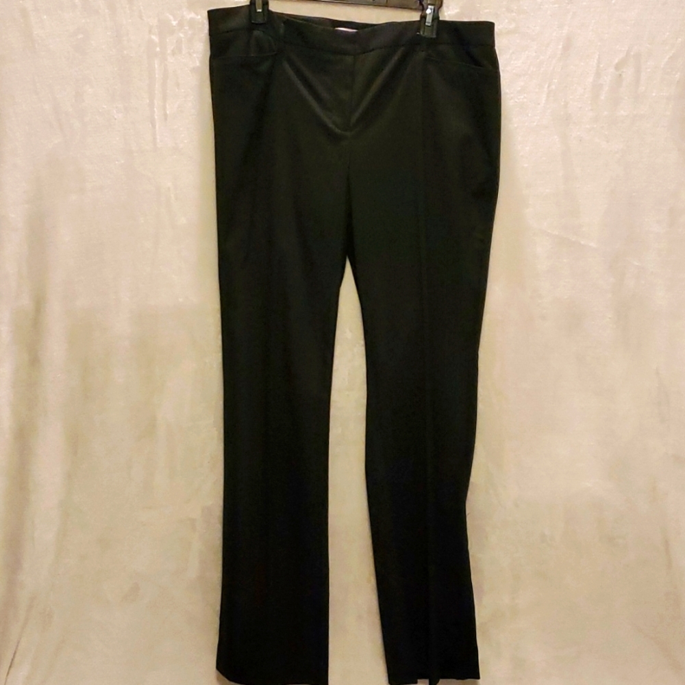 New York & Company Black Pinstripe pant